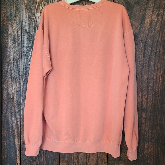 Comfort Colors Coral Sweatshirt - Picture 2 of 11
